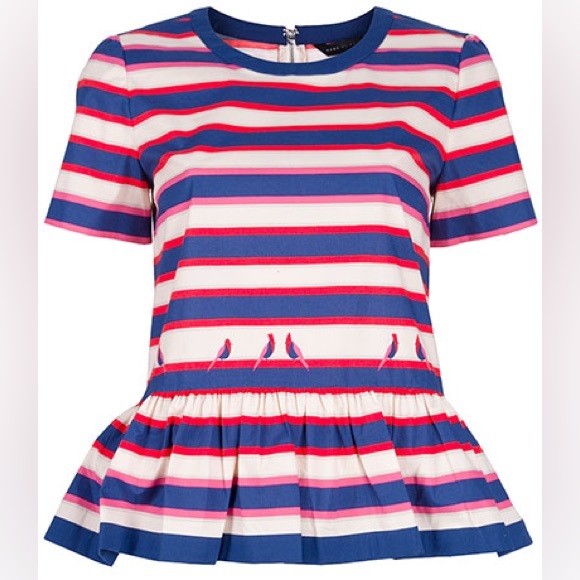 Marc Jacobs Peplum top size 2 - Picture 1 of 6